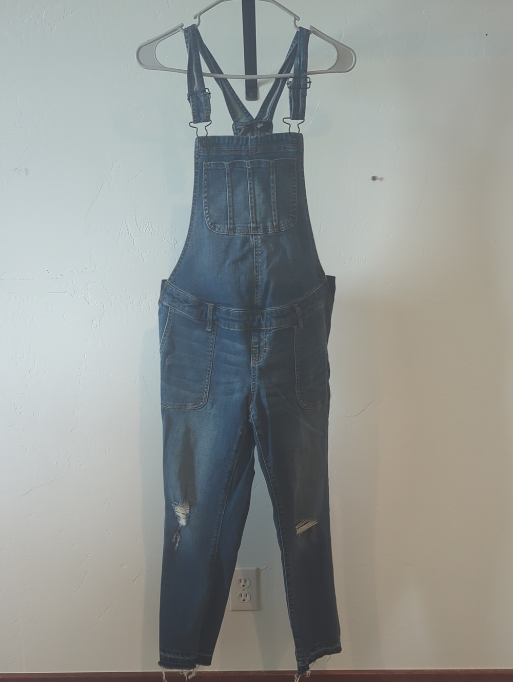 Indigo Blue Maternity Overalls